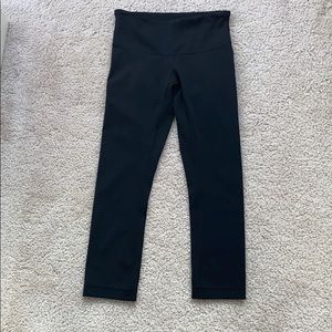 Black lulu lemon align 21” leggings